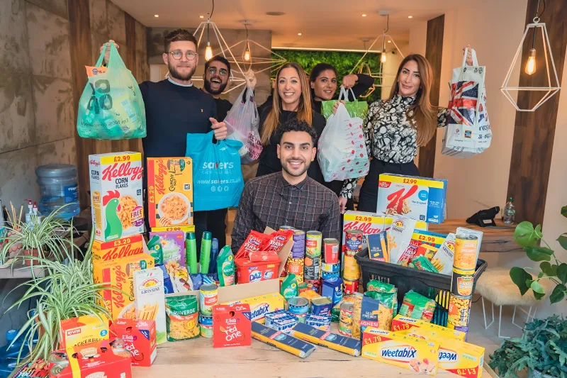 Foodbank frenzy